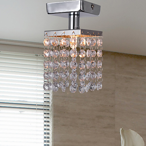 1-Light 8(3) Crystal / Mini Style Flush Mount Lights Metal Chrome Modern Contemporary 110-120V / 220-240V / G9
1-Light 8(3) Crystal / Mini Style Flush Mount Lights Metal Chrome Modern Contemporary 110-120V / 220-240V / G9