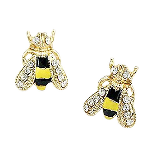 Women's Synthetic Diamond Ear Piercing Stud Earrings Animal Ladies Luxury Fashion Cute Rhinestone Gold Plated Imitation Diamond Earrings Jewelry Yellow For
Women's Synthetic Diamond Ear Piercing Stud Earrings Animal Ladies Luxury Fashion Cute Rhinestone Gold Plated Imitation Diamond Earrings Jewelry Yellow For