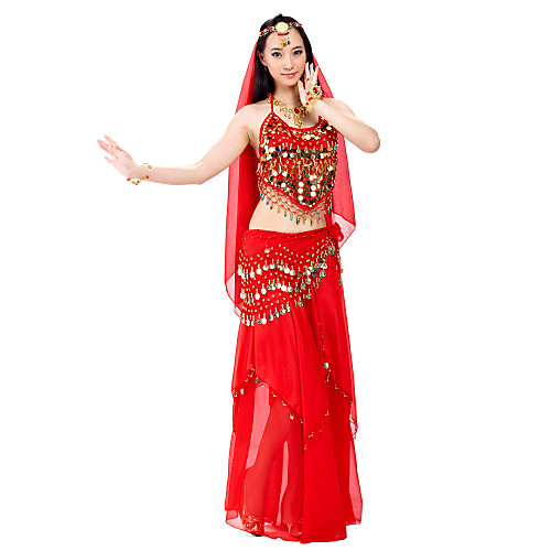 Belly Dance Top Coin Beading Sequin Women's Performance 7.87inch(20cm) Chiffon
Belly Dance Top Coin Beading Sequin Women's Performance 7.87inch(20cm) Chiffon