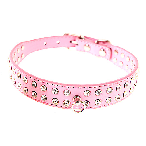 Cat Dog Collar Rock Adjustable / Retractable Genuine Leather Black Red Blue Pink Orange
Cat Dog Collar Rock Adjustable / Retractable Genuine Leather Black Red Blue Pink Orange