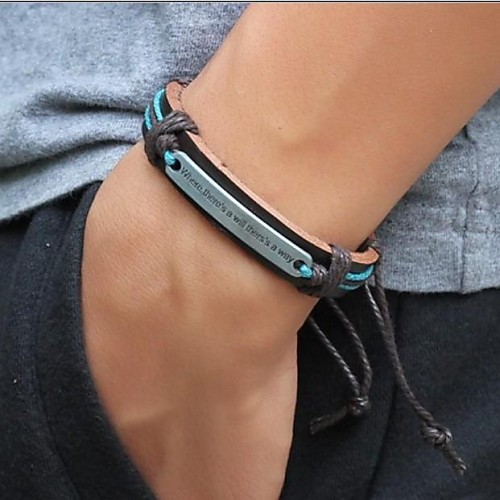Men's Vintage Bracelet Leather Bracelet Rope woven Cheap Retro Vintage Inspirational Leather Bracelet Jewelry Coffee For Gift Casual Daily Sports
Men's Vintage Bracelet Leather Bracelet Rope woven Cheap Retro Vintage Inspirational Leather Bracelet Jewelry Coffee For Gift Casual Daily Sports