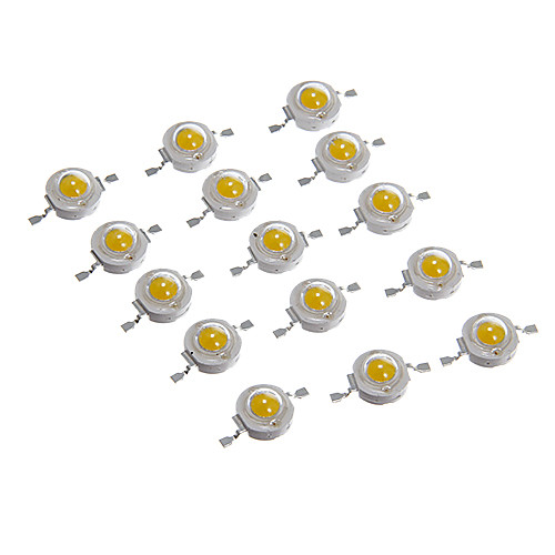 15 pcs High Power Led Chip 3W Cool White (3000K-3500K/600mA-700mA/DC 3V-3.4V/3 Watt) Super Bright Intensity SMD COB Light Emitter Components Diode 3 W Bulb Lamp Beads DIY Lighting
15 pcs High Power Led Chip 3W Cool White (3000K-3500K/600mA-700mA/DC 3V-3.4V/3 Watt) Super Bright Intensity SMD COB Light Emitter Components Diode 3 W Bulb Lamp Beads DIY Lighting