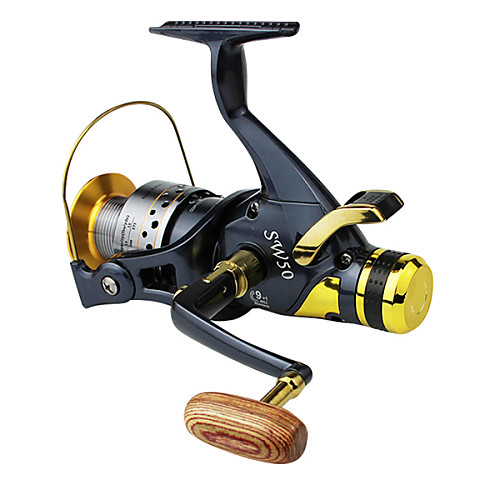Fishing Reel Spinning Reel 5.2:1 Gear Ratio10 Ball Bearings Right-handed / Left-handed / Hand Orientation Exchangable Sea Fishing / Bait Casting / Spinning / # / # / Freshwater Fishing
Fishing Reel Spinning Reel 5.2:1 Gear Ratio10 Ball Bearings Right-handed / Left-handed / Hand Orientation Exchangable Sea Fishing / Bait Casting / Spinning / # / # / Freshwater Fishing