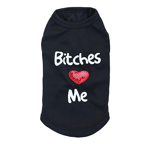 Cat Dog Shirt / T-Shirt Puppy Clothes Heart Letter & Number Dog Clothes Puppy Clothes Dog Outfits Breathable White Black Pink Costume for Girl and Boy Dog Terylene Cotton XXS XS S M L
Cat Dog Shirt / T-Shirt Puppy Clothes Heart Letter & Number Dog Clothes Puppy Clothes Dog Outfits Breathable White Black Pink Costume for Girl and Boy Dog Terylene Cotton XXS XS S M L