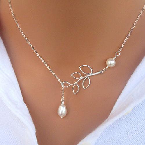 Pendant Necklace Y Necklace Pearl Necklace Women's Lariat Pearl Pearl Imitation Pearl Silver Leaf Ladies Basic Simple Style Fashion everyday Silver Pearl Chain Necklace 1 Pearl Chain Necklace 2 Pearl
Pendant Necklace Y Necklace Pearl Necklace Women's Lariat Pearl Pearl Imitation Pearl Silver Leaf Ladies Basic Simple Style Fashion everyday Silver Pearl Chain Necklace 1 Pearl Chain Necklace 2 Pearl