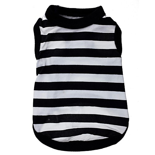 Cat Dog Shirt / T-Shirt Puppy Clothes Stripes Heart Dog Clothes Puppy Clothes Dog Outfits Black / White Costume for Girl and Boy Dog Terylene XS S M L
Cat Dog Shirt / T-Shirt Puppy Clothes Stripes Heart Dog Clothes Puppy Clothes Dog Outfits Black / White Costume for Girl and Boy Dog Terylene XS S M L