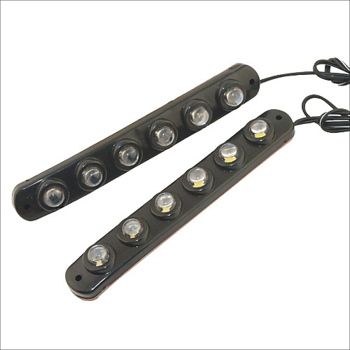 Car LED Daytime Running Lights Wire Connection Light Bulbs SMD LED 2 W 6 For 2pcs
Car LED Daytime Running Lights Wire Connection Light Bulbs SMD LED 2 W 6 For 2pcs