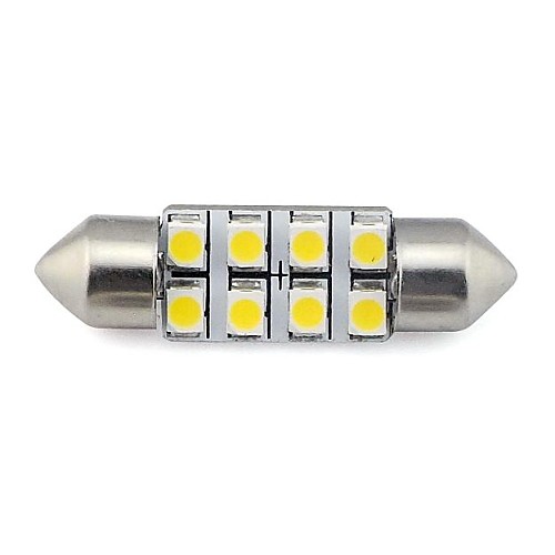 2 pieces 36MM 8x3528 SMD 1.3W 60LM Car Auto Festoon Light for Reading License Plate Lamp White Warm White DC 12V
2 pieces 36MM 8x3528 SMD 1.3W 60LM Car Auto Festoon Light for Reading License Plate Lamp White Warm White DC 12V
