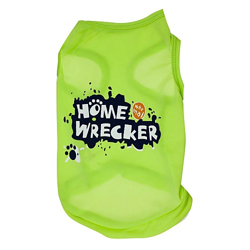Cat Dog Shirt / T-Shirt Letter & Number Dog Clothes Puppy Clothes Dog Outfits Green Costume for Girl and Boy Dog Terylene XS S M L
Cat Dog Shirt / T-Shirt Letter & Number Dog Clothes Puppy Clothes Dog Outfits Green Costume for Girl and Boy Dog Terylene XS S M L