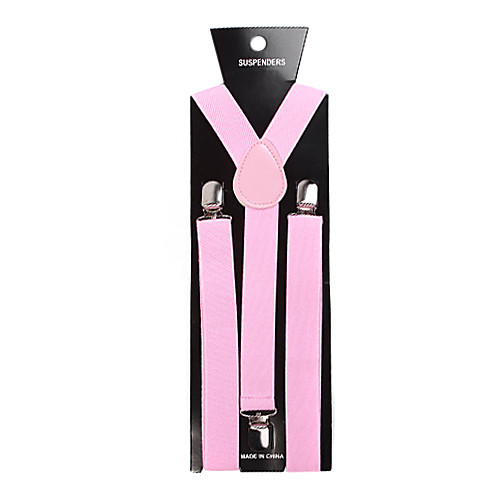 Suspender Solid / Classic Men's Costume Jewelry For Party / Business / Ceremony / Wedding
Suspender Solid / Classic Men's Costume Jewelry For Party / Business / Ceremony / Wedding