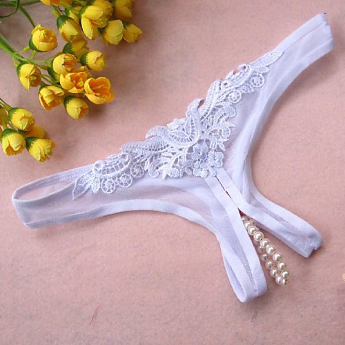 Women's Beaded Solid Colored G-strings & Thongs Panties / Ultra Sexy Panty Low Waist Erotic Cotton Purple One-Size / Lace
Women's Beaded Solid Colored G-strings & Thongs Panties / Ultra Sexy Panty Low Waist Erotic Cotton Purple One-Size / Lace
