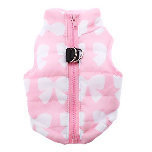 Cat Dog Coat Vest Puppy Clothes Bowknot Casual / Daily Keep Warm Outdoor Winter Dog Clothes Puppy Clothes Dog Outfits Breathable Pink Costume for Girl and Boy Dog Cotton XS S M L
Cat Dog Coat Vest Puppy Clothes Bowknot Casual / Daily Keep Warm Outdoor Winter Dog Clothes Puppy Clothes Dog Outfits Breathable Pink Costume for Girl and Boy Dog Cotton XS S M L