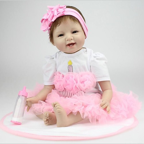 NPKCOLLECTION 22 inch NPK DOLL Reborn Doll Baby Reborn Baby Doll Newborn lifelike Hand Made Non Toxic Hand Applied Eyelashes Cloth 3/4 Silicone Limbs and Cotton Filled Body 22 with Clothes and
NPKCOLLECTION 22 inch NPK DOLL Reborn Doll Baby Reborn Baby Doll Newborn lifelike Hand Made Non Toxic Hand Applied Eyelashes Cloth 3/4 Silicone Limbs and Cotton Filled Body 22 with Clothes and