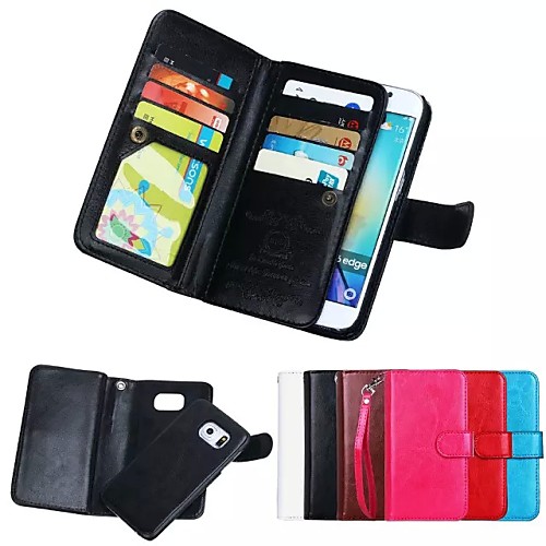 Phone Case For Samsung Galaxy Full Body Case S8 Plus S8 S7 edge S7 S6 edge Wallet Card Holder Magnetic Solid Colored Soft Genuine Leather
Phone Case For Samsung Galaxy Full Body Case S8 Plus S8 S7 edge S7 S6 edge Wallet Card Holder Magnetic Solid Colored Soft Genuine Leather
