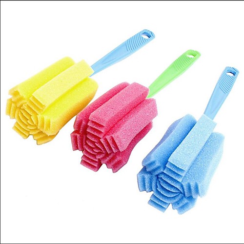 Home Cleaning Tool Sponge Brush For Wineglass Bottle Coffe Tea Glass Cup Kitchen Random Color
Home Cleaning Tool Sponge Brush For Wineglass Bottle Coffe Tea Glass Cup Kitchen Random Color