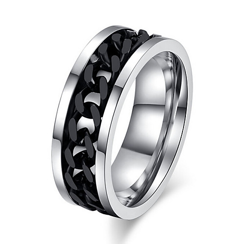 Band Ring Bottle Opening Silver / Black Titanium Steel Love / Men's / Men's / Statement Ring
Band Ring Bottle Opening Silver / Black Titanium Steel Love / Men's / Men's / Statement Ring