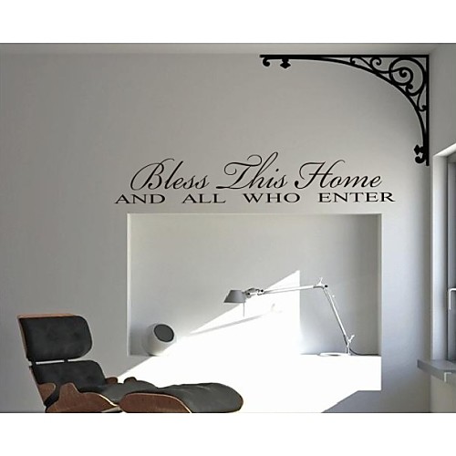 Words & Quotes Wall Stickers Words & Quotes Wall Stickers Decorative Wall Stickers, PVC(PolyVinyl Chloride) Home Decoration Wall Decal Wall Decoration / Removable 5610cm
Words & Quotes Wall Stickers Words & Quotes Wall Stickers Decorative Wall Stickers, PVC(PolyVinyl Chloride) Home Decoration Wall Decal Wall Decoration / Removable 5610cm