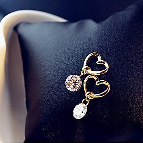 Women's Drop Earrings Dangle Earrings Solitaire Round Cut Heart Hollow Heart Ladies Basic Fashion Earrings Jewelry Golden For Party Casual Daily
Women's Drop Earrings Dangle Earrings Solitaire Round Cut Heart Hollow Heart Ladies Basic Fashion Earrings Jewelry Golden For Party Casual Daily