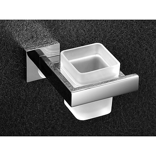 Toilet Brush Holder Contemporary Stainless Steel / Glass 1 pc - Hotel bath
Toilet Brush Holder Contemporary Stainless Steel / Glass 1 pc - Hotel bath