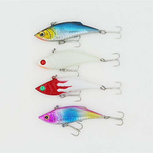 4 pcs Fishing Lures Vibration / VIB Sinking Bass Trout Pike Sea Fishing Bait Casting Spinning
4 pcs Fishing Lures Vibration / VIB Sinking Bass Trout Pike Sea Fishing Bait Casting Spinning
