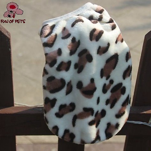 Cat Dog Vest Puppy Clothes Leopard Casual / Daily Keep Warm Winter Dog Clothes Puppy Clothes Dog Outfits Leopard Costume for Girl and Boy Dog Polar Fleece XS S M L XL
Cat Dog Vest Puppy Clothes Leopard Casual / Daily Keep Warm Winter Dog Clothes Puppy Clothes Dog Outfits Leopard Costume for Girl and Boy Dog Polar Fleece XS S M L XL