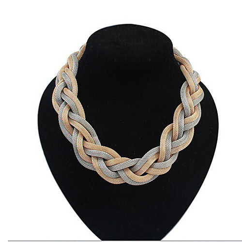Women's Statement Necklace Interwoven Necklace Bohemian Simple Style Boho Alloy Screen Color Necklace Jewelry For
Women's Statement Necklace Interwoven Necklace Bohemian Simple Style Boho Alloy Screen Color Necklace Jewelry For