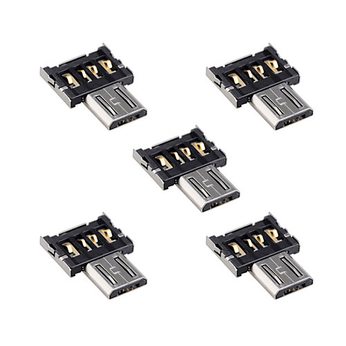 5pcs Ultra Mini DM Micro USB 5pin OTG Adapter Connector for Cell Phone Tablet & USB Cable & Flash Disk
5pcs Ultra Mini DM Micro USB 5pin OTG Adapter Connector for Cell Phone Tablet & USB Cable & Flash Disk