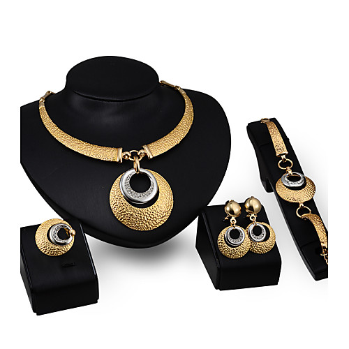 Jewelry Set Hoop Earrings Adjustable Ring Chunky Party Statement Ladies Work Elegant Casual 18K Gold Plated Cubic Zirconia Earrings Jewelry Gold For Party Special Occasion Anniversary Birthday Gift 1
Jewelry Set Hoop Earrings Adjustable Ring Chunky Party Statement Ladies Work Elegant Casual 18K Gold Plated Cubic Zirconia Earrings Jewelry Gold For Party Special Occasion Anniversary Birthday Gift 1