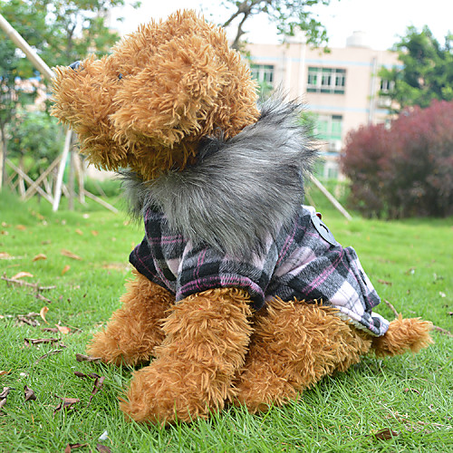 Dog Coat Plaid / Check Winter Dog Clothes Puppy Clothes Dog Outfits Red Pink Costume for Girl and Boy Dog Cotton S M L XL
Dog Coat Plaid / Check Winter Dog Clothes Puppy Clothes Dog Outfits Red Pink Costume for Girl and Boy Dog Cotton S M L XL