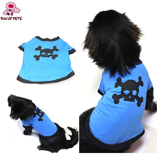 Cat Dog Shirt / T-Shirt Skull Cosplay Wedding Dog Clothes Puppy Clothes Dog Outfits Blue Costume for Girl and Boy Dog Cotton XS S M L
Cat Dog Shirt / T-Shirt Skull Cosplay Wedding Dog Clothes Puppy Clothes Dog Outfits Blue Costume for Girl and Boy Dog Cotton XS S M L