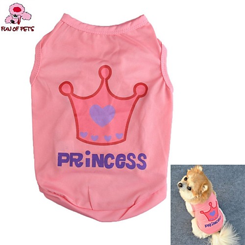 Cat Dog Shirt / T-Shirt Puppy Clothes Tiaras & Crowns Letter & Number Cosplay Wedding Dog Clothes Puppy Clothes Dog Outfits Pink Costume for Girl and Boy Dog Terylene XS S M L
Cat Dog Shirt / T-Shirt Puppy Clothes Tiaras & Crowns Letter & Number Cosplay Wedding Dog Clothes Puppy Clothes Dog Outfits Pink Costume for Girl and Boy Dog Terylene XS S M L