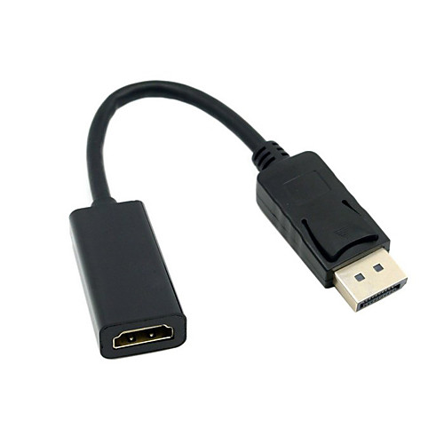 DisplayPort DP мужчина к HDMI Женский цифровой аудио HDTV видео преобразователем адаптер кабеля 10см
DisplayPort DP мужчина к HDMI Женский цифровой аудио HDTV видео преобразователем адаптер кабеля 10см