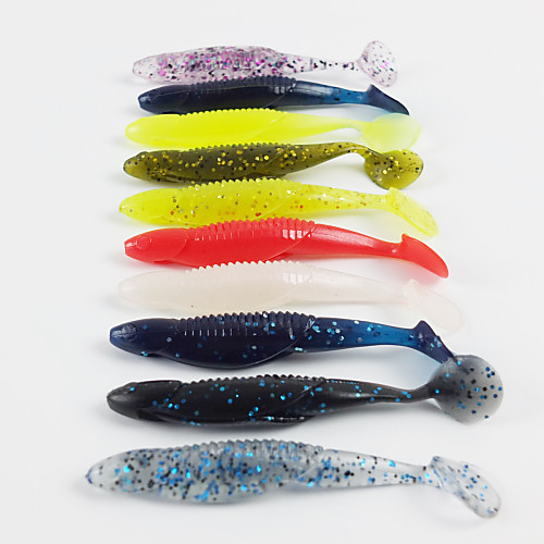 10 pcs Fishing Lures Soft Bait Worm Paddle Tail Sinking Bass Trout Pike Lure Fishing
10 pcs Fishing Lures Soft Bait Worm Paddle Tail Sinking Bass Trout Pike Lure Fishing