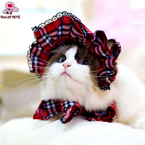 Cat / Dog Bandanas & Hats Red / Black Dog Clothes Spring/Fall Wedding / Cosplay
Cat / Dog Bandanas & Hats Red / Black Dog Clothes Spring/Fall Wedding / Cosplay