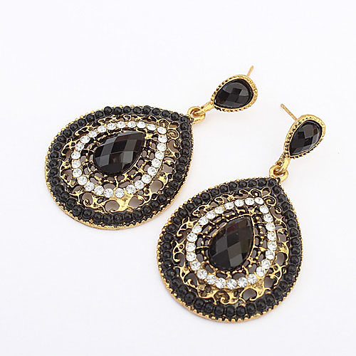 Women's Drop Earrings Dangle Earrings Pear Cut Chandelier filigree Drop Ladies Fashion European Resin Earrings Jewelry Rainbow / Blue / Green For
Women's Drop Earrings Dangle Earrings Pear Cut Chandelier filigree Drop Ladies Fashion European Resin Earrings Jewelry Rainbow / Blue / Green For