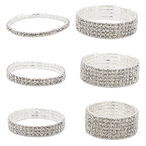 Women's Crystal Chain Bracelet Cuff Bracelet Tennis Bracelet Tennis Chain Cheap Ladies Fashion Italian Iced Out Silver Plated Bracelet Jewelry 1# / 2# / 3# For Christmas Gifts Party Wedding Casual
Women's Crystal Chain Bracelet Cuff Bracelet Tennis Bracelet Tennis Chain Cheap Ladies Fashion Italian Iced Out Silver Plated Bracelet Jewelry 1# / 2# / 3# For Christmas Gifts Party Wedding Casual