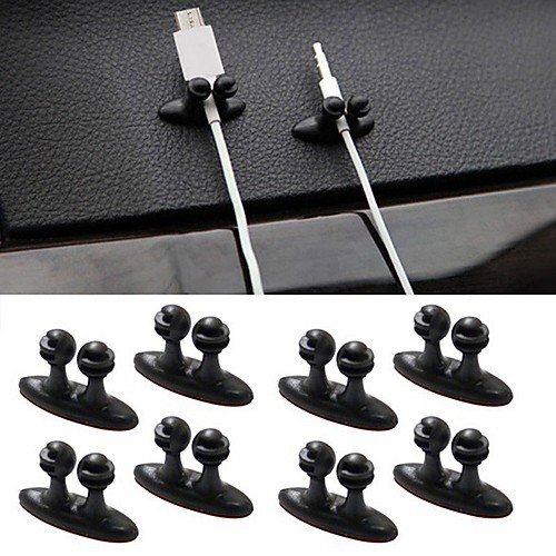 ZIQIAO 8PCS Multifunctional Adhesive Car Charger Line Clasp Clamp Headphone/USB Cable Car Clip Interior Accessories
ZIQIAO 8PCS Multifunctional Adhesive Car Charger Line Clasp Clamp Headphone/USB Cable Car Clip Interior Accessories