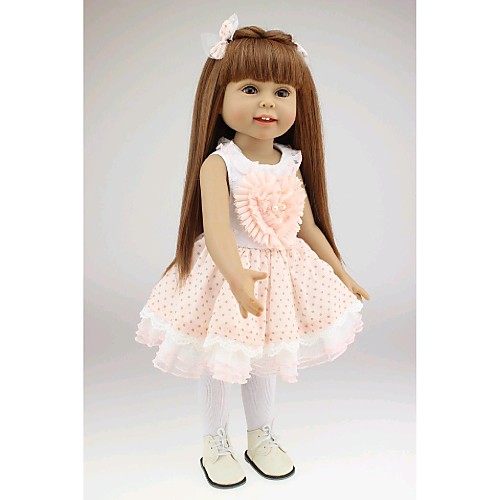 NPKCOLLECTION 18 inch NPK DOLL Princess Doll Girl Doll Baby Newborn lifelike Cute Hand Made Child Safe Full Body Silicone 18 with Clothes and Accessories for Girls' Birthday and Festival Gifts
NPKCOLLECTION 18 inch NPK DOLL Princess Doll Girl Doll Baby Newborn lifelike Cute Hand Made Child Safe Full Body Silicone 18 with Clothes and Accessories for Girls' Birthday and Festival Gifts