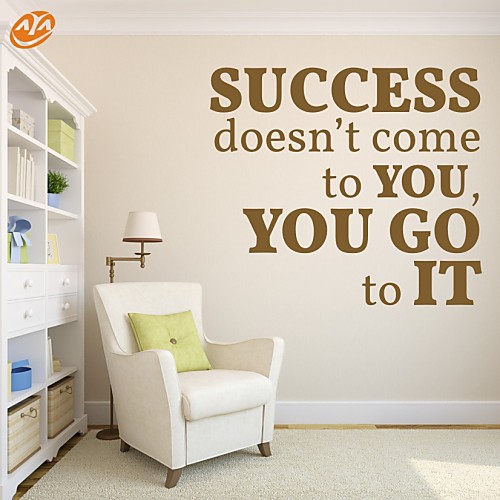 Fashion / Words & Quotes Wall Stickers Words & Quotes Wall Stickers Decorative Wall Stickers, PVC(PolyVinyl Chloride) Home Decoration Wall Decal Wall Decoration / Removable
Fashion / Words & Quotes Wall Stickers Words & Quotes Wall Stickers Decorative Wall Stickers, PVC(PolyVinyl Chloride) Home Decoration Wall Decal Wall Decoration / Removable