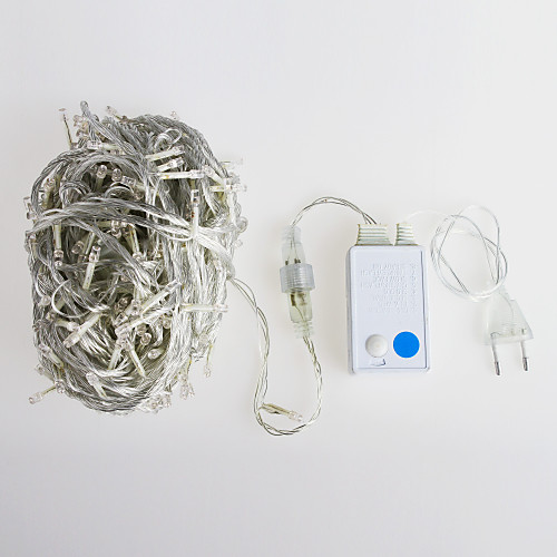 String Lights Outdoor String Lights 300 LEDs Dip Led 1 set Warm White White Blue Party Decorative Linkable 220-240 V IP44
String Lights Outdoor String Lights 300 LEDs Dip Led 1 set Warm White White Blue Party Decorative Linkable 220-240 V IP44