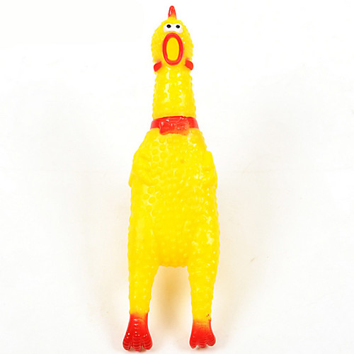Interactive Novelty Squeaking Toy Screaming Chicken Chicken Toy Dog Play Toy Kids Cat Dog Squeak / Squeaking Chicken & Chick Durable Rubber Gift Pet Toy Pet Play
Interactive Novelty Squeaking Toy Screaming Chicken Chicken Toy Dog Play Toy Kids Cat Dog Squeak / Squeaking Chicken & Chick Durable Rubber Gift Pet Toy Pet Play
