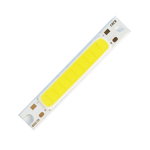 1pc DIY 5W 48x7.5 mm 300-400 LM Warm White /3000-3500K Light COB LED Emitter Thickened Aluminum Substrate(DC5V)
1pc DIY 5W 48x7.5 mm 300-400 LM Warm White /3000-3500K Light COB LED Emitter Thickened Aluminum Substrate(DC5V)