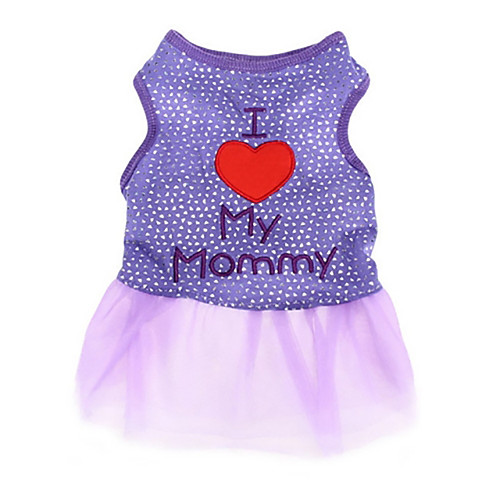 Cat Dog Dress Puppy Clothes Letter & Number Fashion Casual / Daily Dog Clothes Puppy Clothes Dog Outfits Black Purple Costume for Girl and Boy Dog Cotton XS S M L
Cat Dog Dress Puppy Clothes Letter & Number Fashion Casual / Daily Dog Clothes Puppy Clothes Dog Outfits Black Purple Costume for Girl and Boy Dog Cotton XS S M L