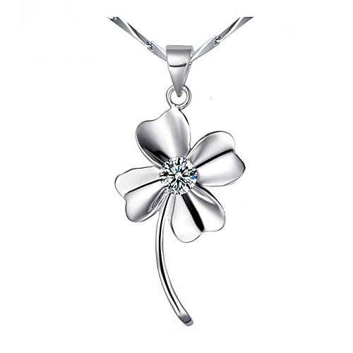 Women's Pendant Necklace Ladies Fashion Sterling Silver Silver Purple White Necklace Jewelry For Casual Daily
Women's Pendant Necklace Ladies Fashion Sterling Silver Silver Purple White Necklace Jewelry For Casual Daily