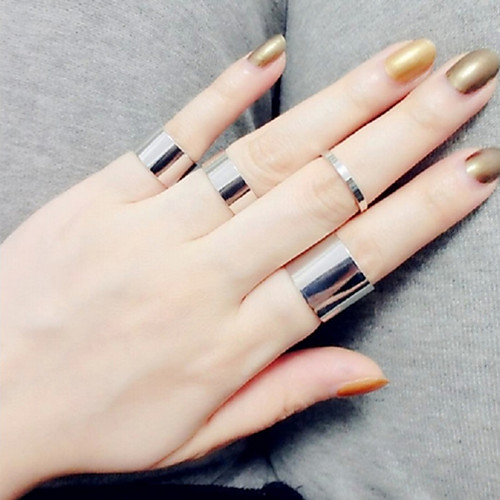 Band Ring Golden Silver Silver Love Ladies Fashion Vintage 4pcs One Size / Women's / Women's
Band Ring Golden Silver Silver Love Ladies Fashion Vintage 4pcs One Size / Women's / Women's