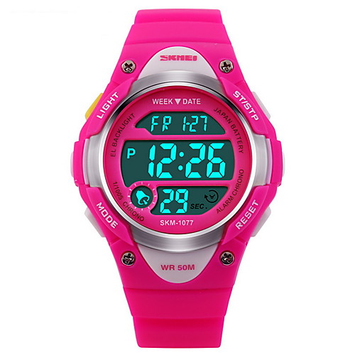 SKMEI Sport Watch Digital Watch Digital Digital Fashion Water Resistant / Waterproof Alarm Calendar / date / day / Two Years / Rubber
SKMEI Sport Watch Digital Watch Digital Digital Fashion Water Resistant / Waterproof Alarm Calendar / date / day / Two Years / Rubber