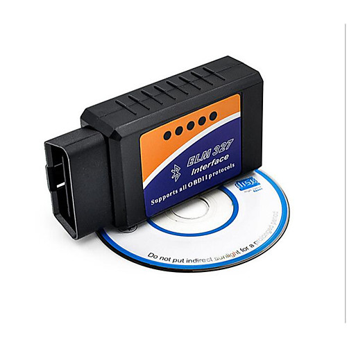 Bluetooth Bluetooth OBD2 V2.1 ELM327 Vehicle Detector Vehicle Fuel Consumption Meter
Bluetooth Bluetooth OBD2 V2.1 ELM327 Vehicle Detector Vehicle Fuel Consumption Meter