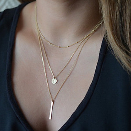 Women's Pendant Necklace Y Necklace Ladies Basic Fashion Alloy Golden Silver Necklace Jewelry For Party Casual Daily
Women's Pendant Necklace Y Necklace Ladies Basic Fashion Alloy Golden Silver Necklace Jewelry For Party Casual Daily