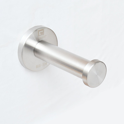 Gemasp Stainless Steel Coat Hook Single Towel/Robe Clothes Hook for Bath Kitchen Style Wall Mounted, Brushed Finish
Gemasp Stainless Steel Coat Hook Single Towel/Robe Clothes Hook for Bath Kitchen Style Wall Mounted, Brushed Finish