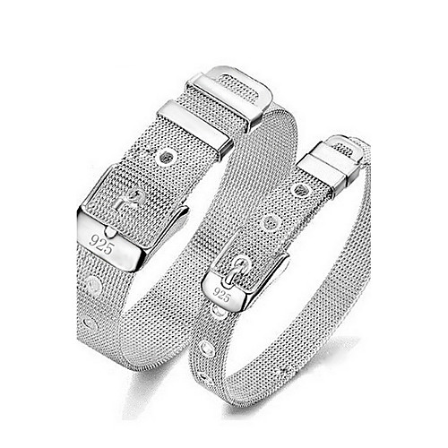 Women's Unisex Chain Bracelet Bracelet Bangles Ladies Punk Inspirational Sterling Silver Bracelet Jewelry Silver For Christmas Gifts Wedding Party Daily Casual Sports
Women's Unisex Chain Bracelet Bracelet Bangles Ladies Punk Inspirational Sterling Silver Bracelet Jewelry Silver For Christmas Gifts Wedding Party Daily Casual Sports